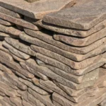 Камень красный галтованный (красно-коричневый)