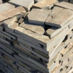 Камень пиленный серый – обрезки