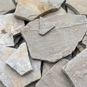 Плитняк галтованный серо-зеленый